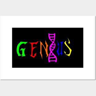 genius Posters and Art